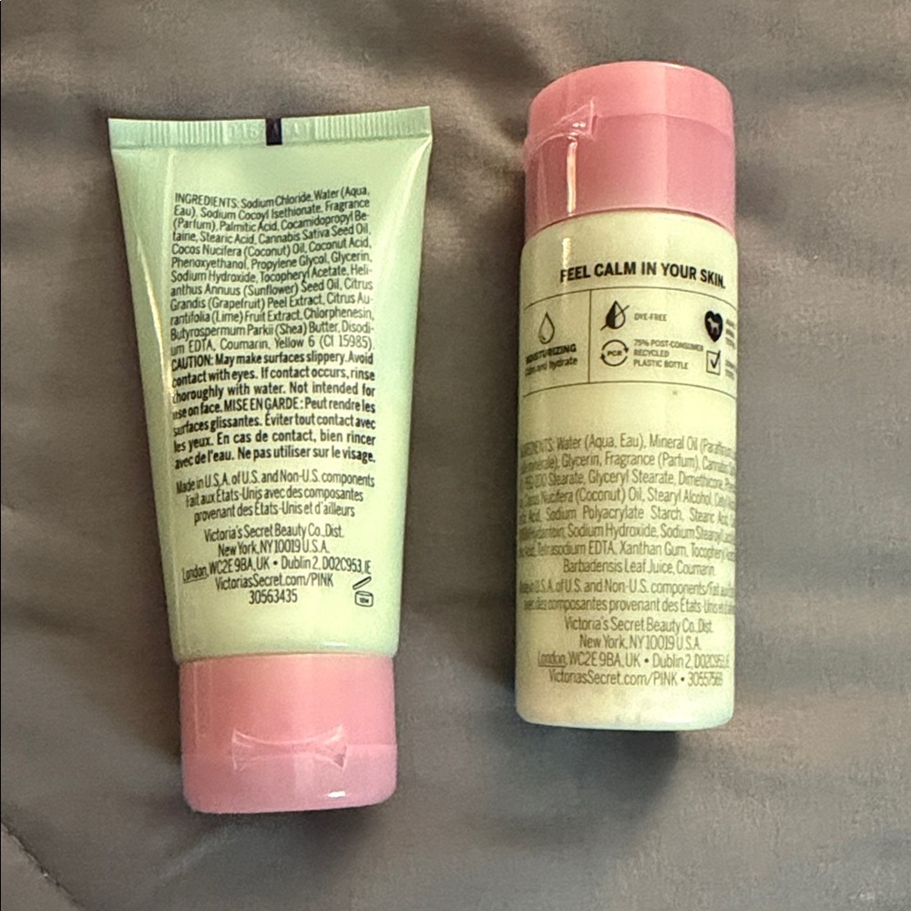 VS Pink Coco chill body scrub and lotion minis - Picture 2 of 3